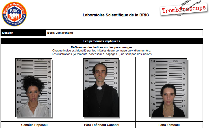 toise anthropométrique lors d'une Murder party : Enquête 100% immersive