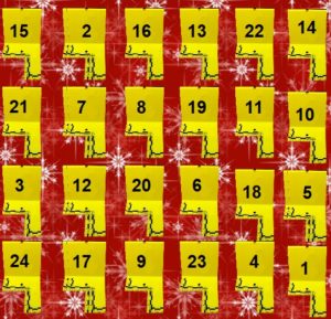 Calendrier de l'Avent de la fiction policière