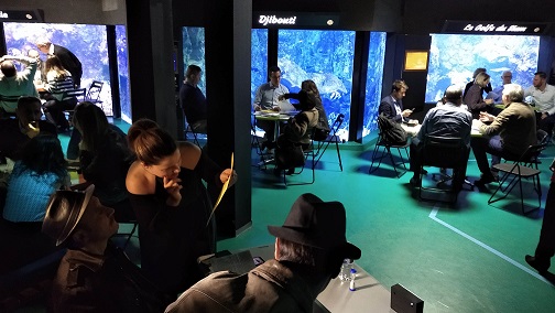 Une murder party à l'aquarium de Lyon