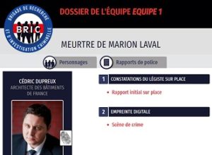 Site de la BRIC pour les équipes des Murder Party en ligne
