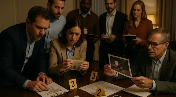 Murder Party en team-building : l'animation qui réunit des équipes